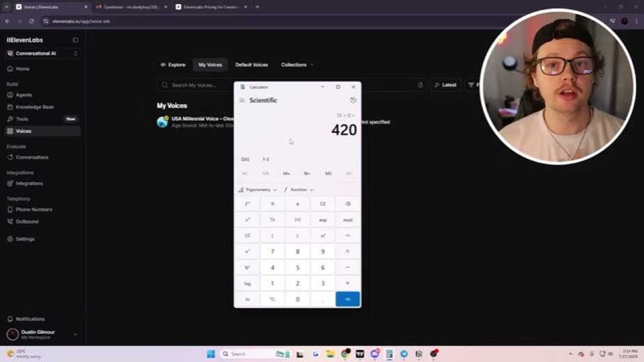 Lay out the subscription math at 4:10