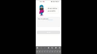 Make the learner supply the missing word at 0:53