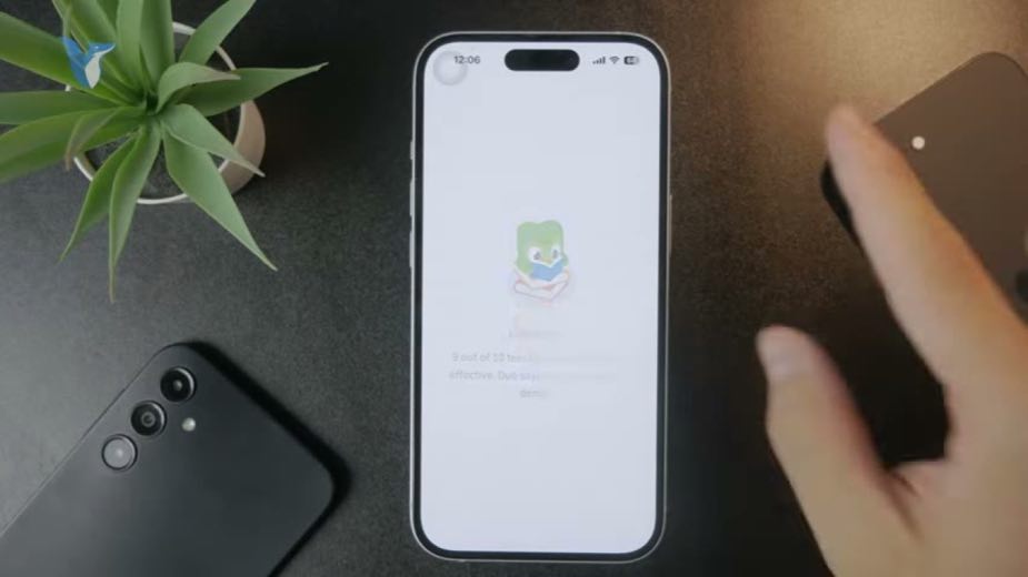 Let the app place the learner at 1:49