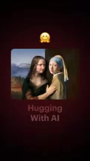 Make an impossible embrace the premise at 0:00