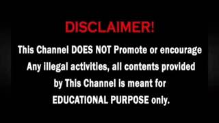 Clear the creator's usual disclaimer at 0:02