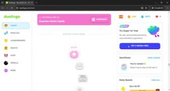 Finish the chat exercise at 1:57