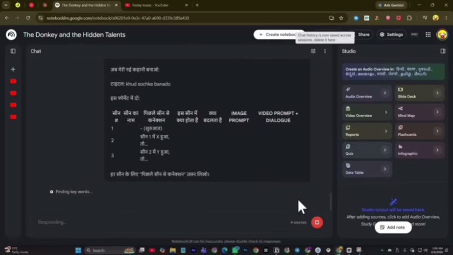 Batch the evidence at 2:38