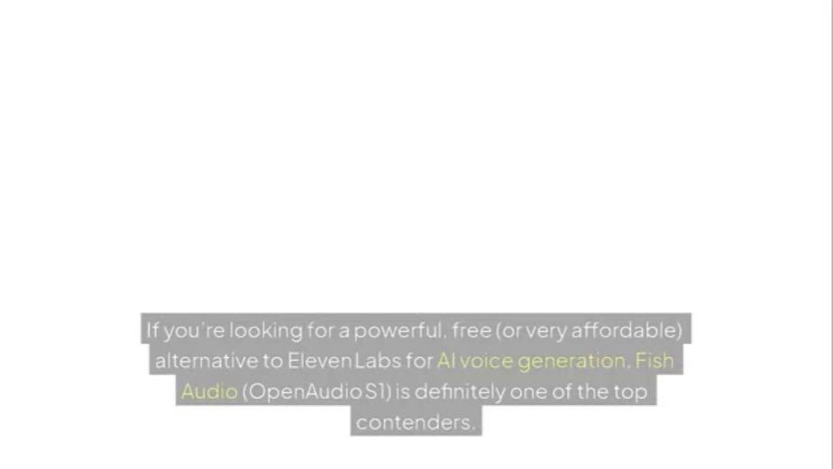 Recruit the price-sensitive ElevenLabs user at 0:00