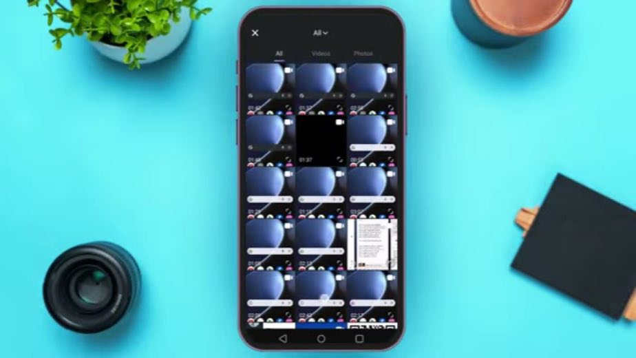 Import the photo at 0:26
