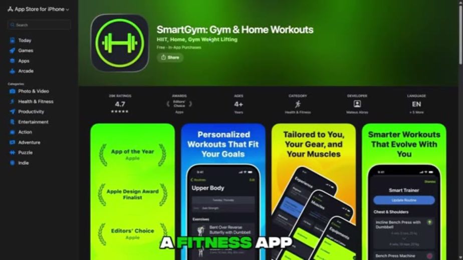 Give SmartGym the custom-routine role at 1:11