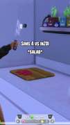 Compare the same kitchen chore in two worlds at 0:06