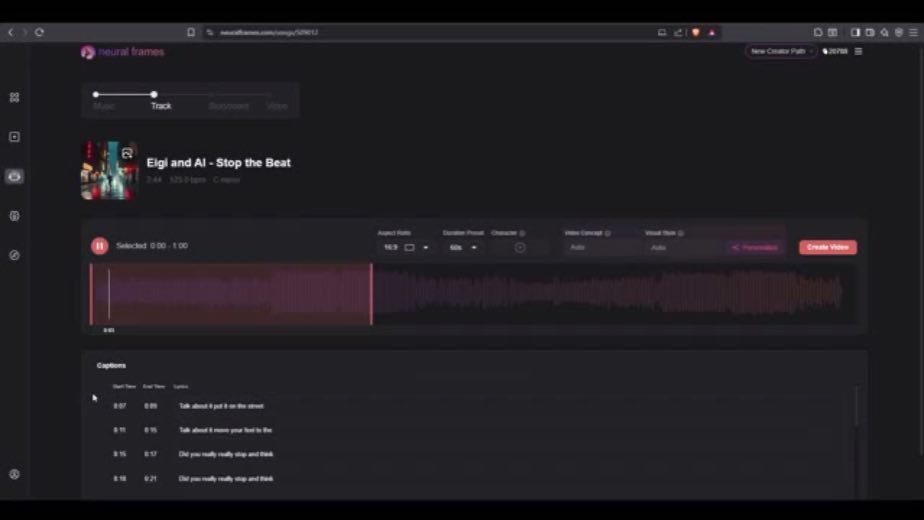 Prove song understanding at 1:06