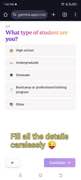 Hurry through the personalization questions at 2:43