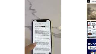 Read the recommendation back against the brief at 0:13