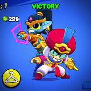Contrast the win pose, then take it into combat at 0:13
