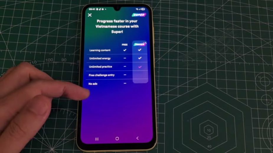 Find the offer at 0:22