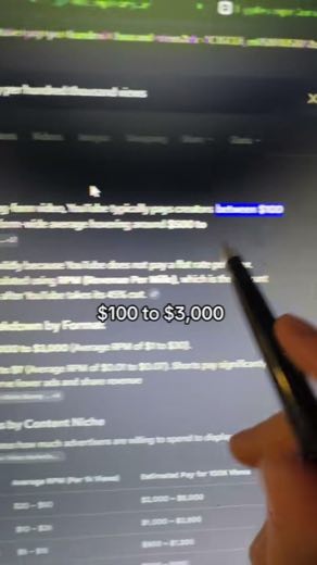 Translate views into money at 0:06