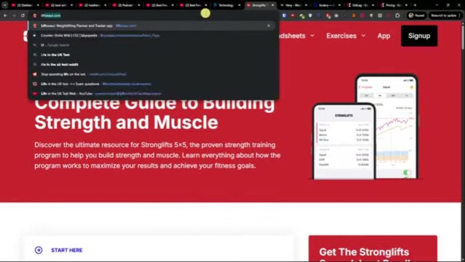 Add a named strength program at 1:46