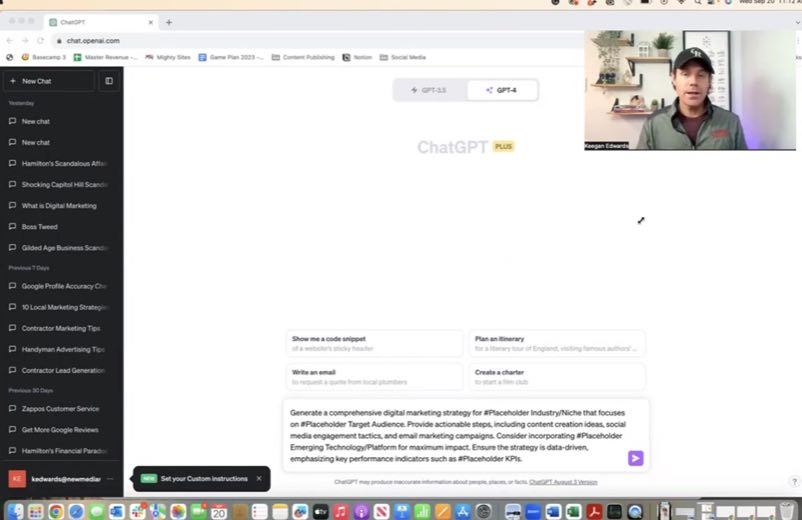 End with a calendar at 0:07