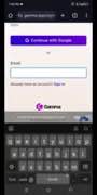 Move from the existing workspace to signup at 0:27