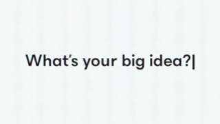 Invite an idea through a polished brand world at 0:04