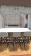 Reveal the finished home at 0:02