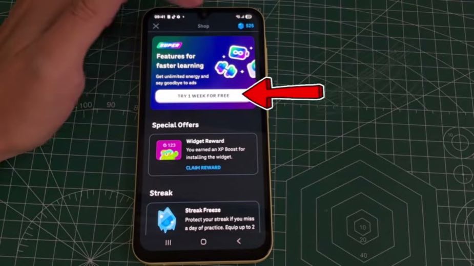 Open the app at 0:11