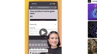 Specify what the buyer actually receives at 0:17