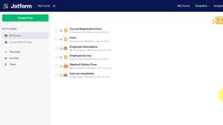 Establish JotForm credibility before showing controls at 5:05
