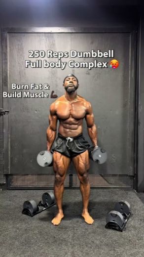 Set a 250-rep challenge at 0:00