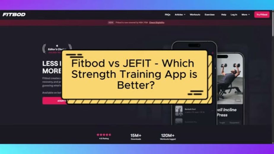 Route strength-app shoppers to two links at 0:00