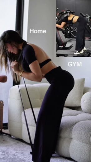 Translate gym moves home at 0:02