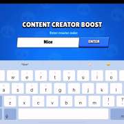 Type the same code into the support field at 0:06