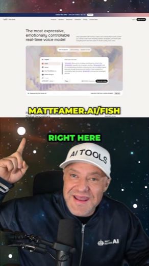Point to the creator's Fish address at 1:14