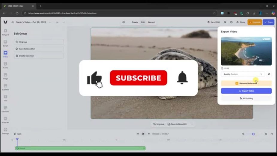 Recycle the search shelf at 1:17