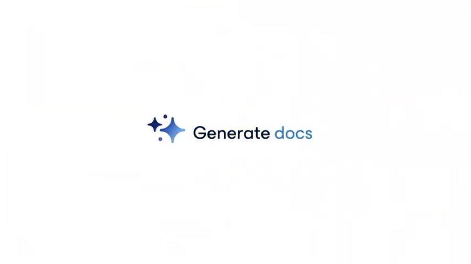 Reduce creation to a generate action at 0:11