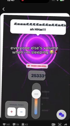 Reverse the viewpoint into the sleeping person's complaint at 0:04