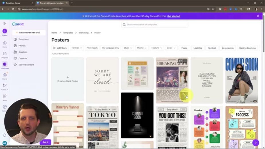 Enter Canva at 0:54