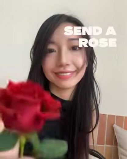 Offer a simple gift effect at 0:02