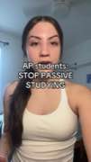 Call out fake studying at 0:00