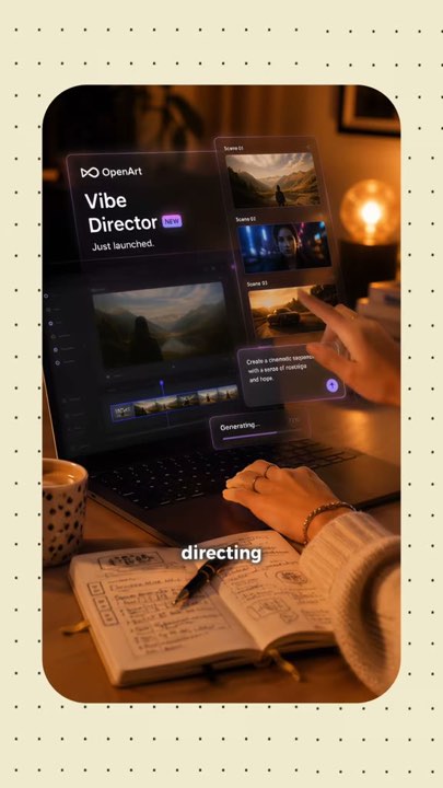 Kate Telek in a cozy room, announcing a new feature