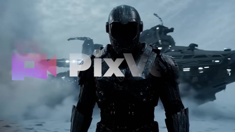 Finish with a camera effect and the release link at 0:02
