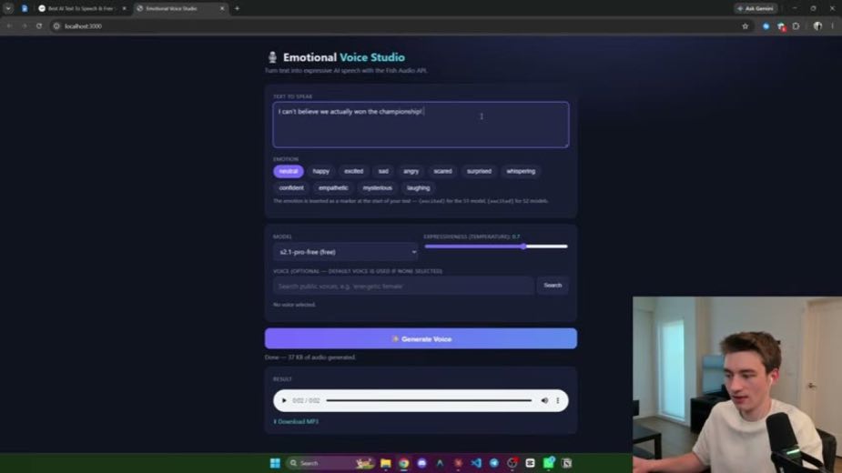 Install the connector in front of the viewer at 5:05