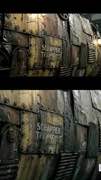 Frame ordinary space travel as punishment at 0:08