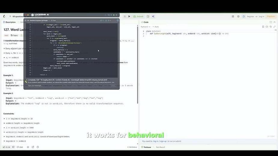 Add screen reading at 0:33