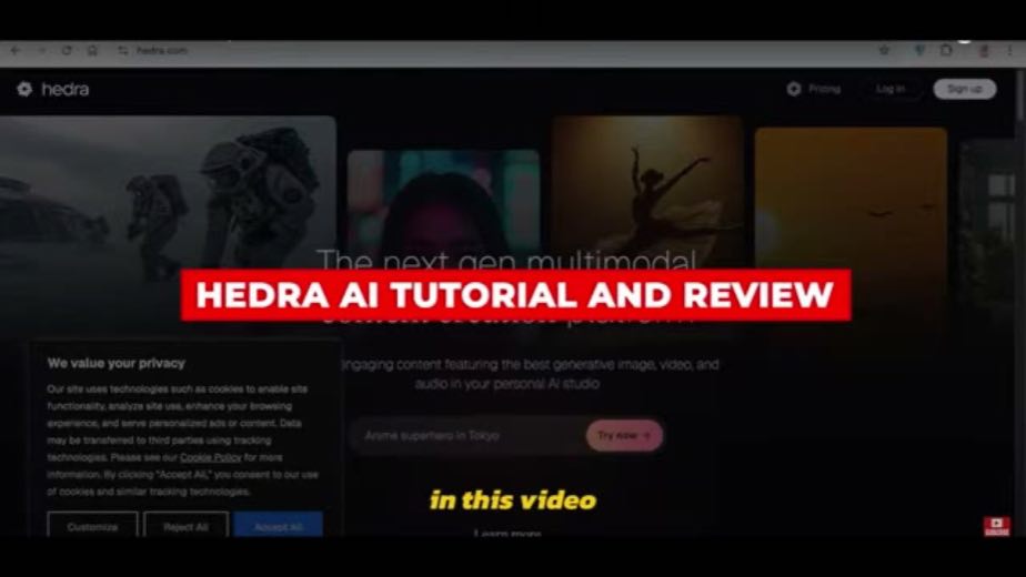 Pitch four media tools in one introduction at 0:00