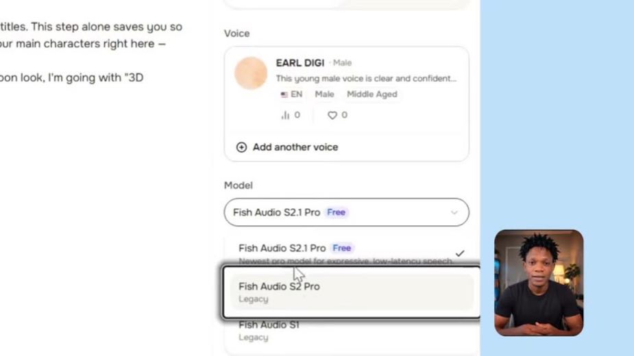 Choose upload from three creation routes at 3:09