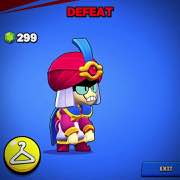 Preview the losing character pose at 0:07