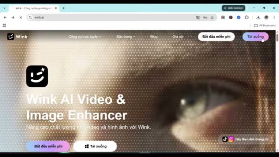 Choose image enhancement at 5:18