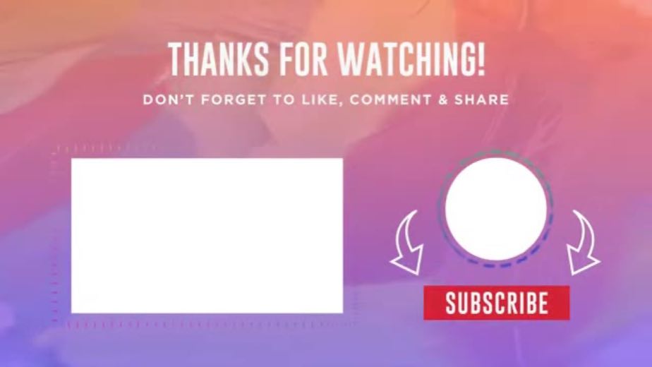 Switch from the exam screen to an end card at 1:50