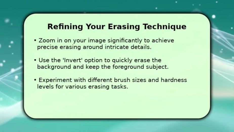 Separate edge sharpness from mistake recovery at 1:24