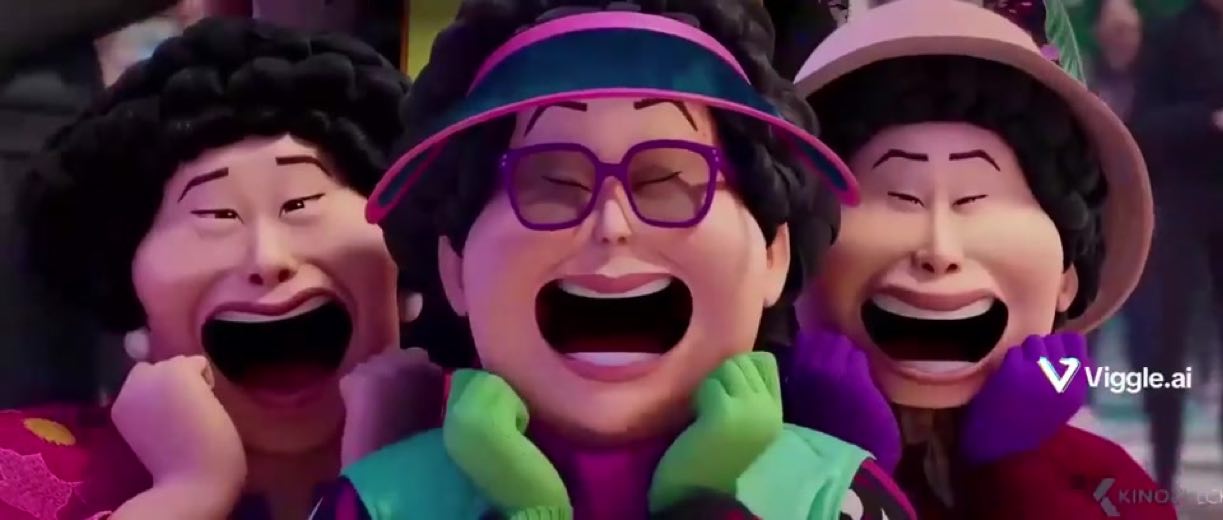 Preserve the scene joke at 0:09