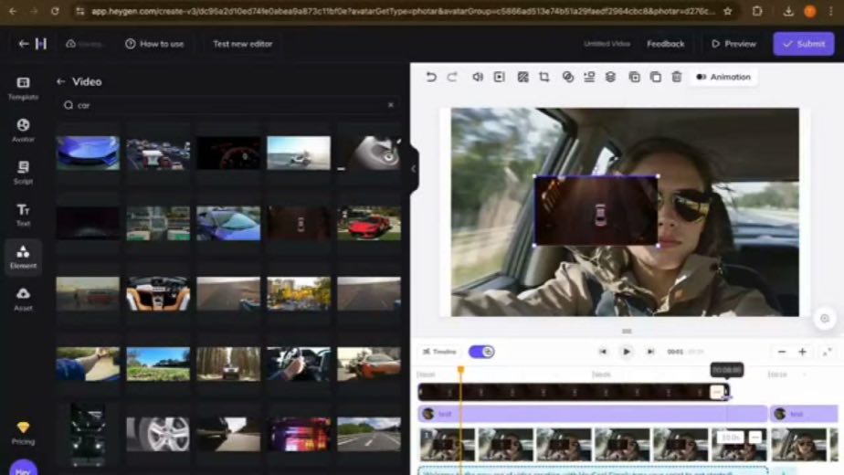 Assemble the edit at 1:39