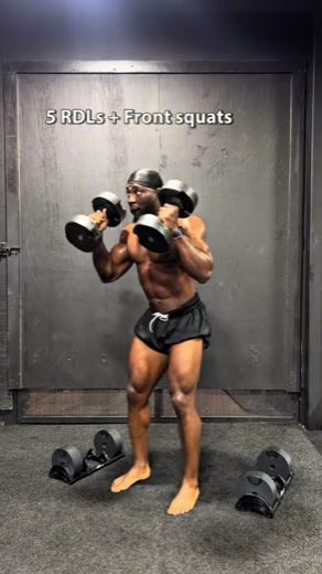 Keep the dumbbells working at 0:25